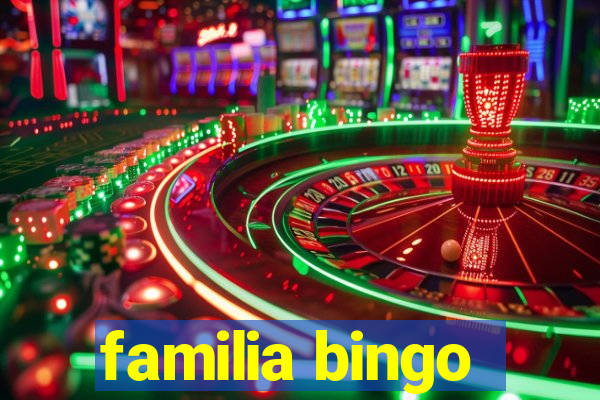 familia bingo